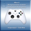 Réparation manette Microsoft XBox X : Remplacement module analogique 3D (Joystick)