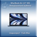 MacBook Air M2 13" A2681 - Remplacement batterie
